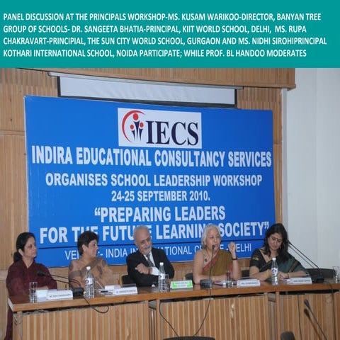 IECS: INDIRA EDUCATIONAL CONSULTANCY SERVICES: MEMORABLE MOMENTS.