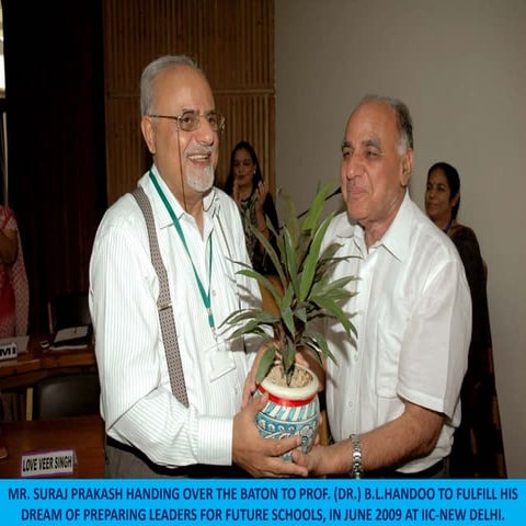 IECS: School Leadership Program- Resource Persons  (2009- 2013).