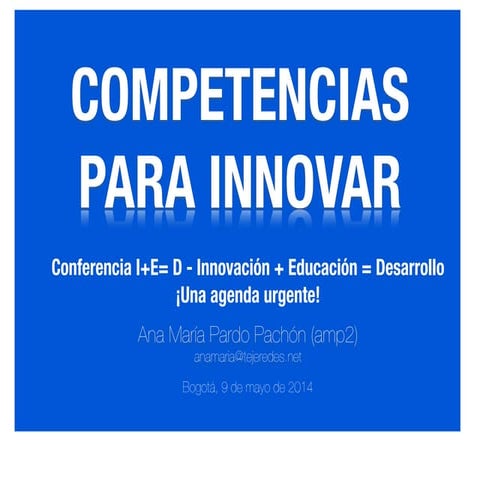 i+e=d  competencias para la innovación amp2_ampalcuadrado