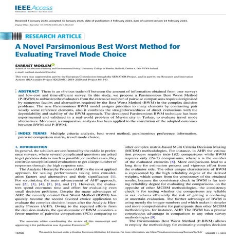 Parsimonious Best Worst Method