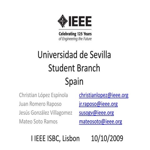 IEEE ISBC Universidad Sevilla SB