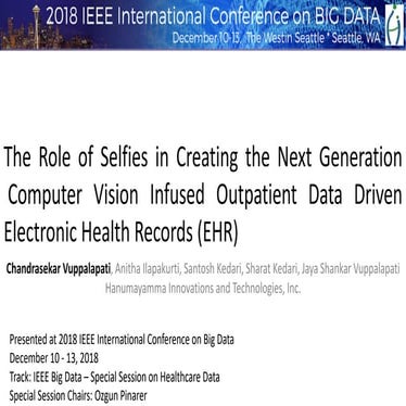 The Role of Selfies in Creating the Next Generation Computer Vision Infused O...