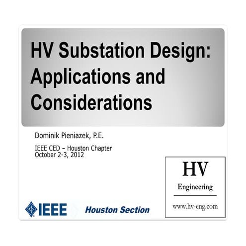 IEEE substation design