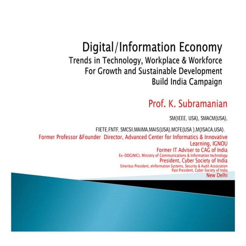 Ieee cs lecture sep 2013 digital economy and new generation workforce