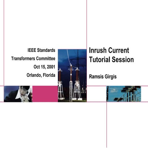 Ieee inrush tutorial | PDF