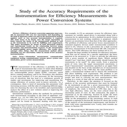 Ieeepro techno solutions   2013 ieee embedded project study of the accuracy r...