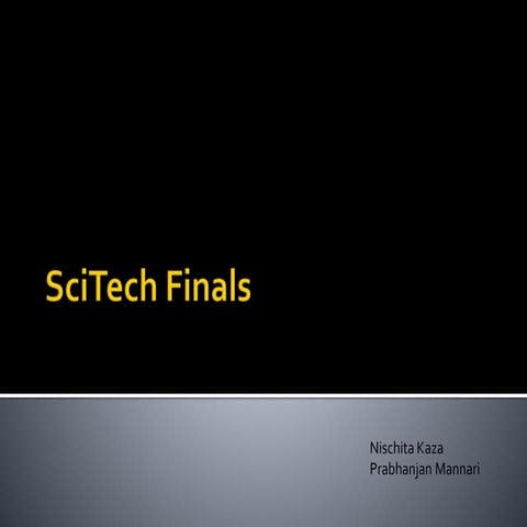 SciTech Quiz Finals