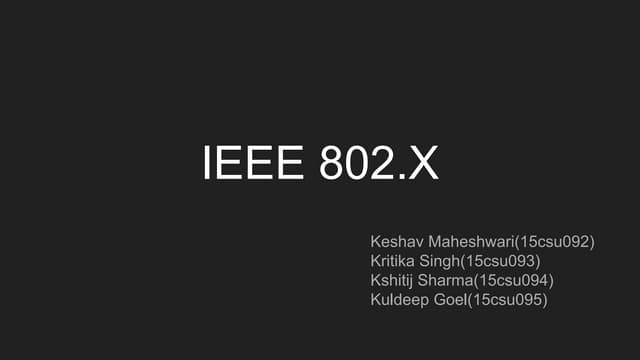 IEEE standards 802.3.&802.11