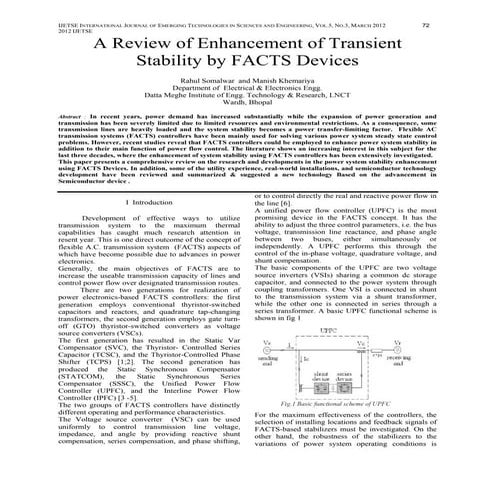 Ieee transient stability_improvement