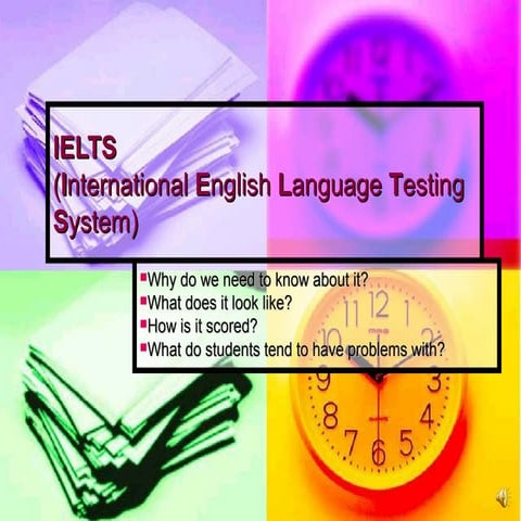 Ielts guide line