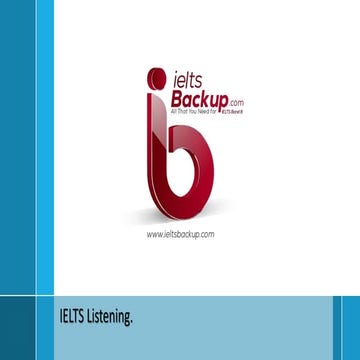 IELTS Listening - Flow Chart Completion - Introduction and Useful Tips