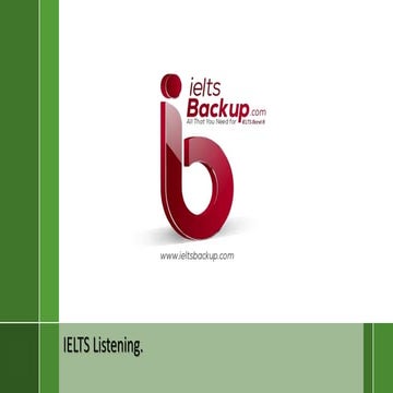 IELTS Listening- Table Completion - Introduction - Useful Tips
