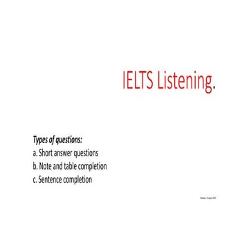 ielts listening short answers notes tables sentennces comp.pptx