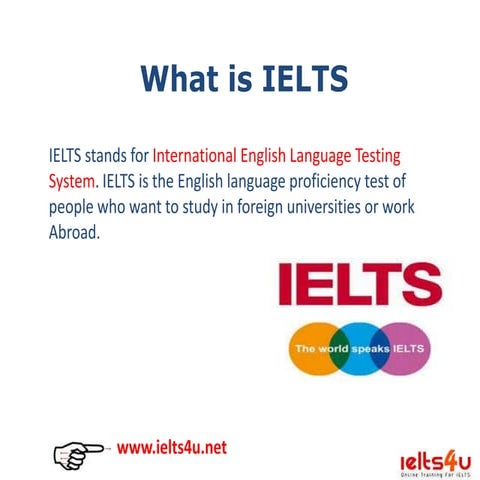IELTS Online Exam and Test Format