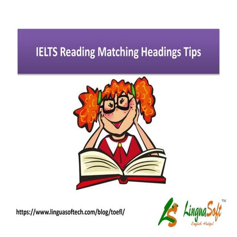 Ielts reading matching headings tips