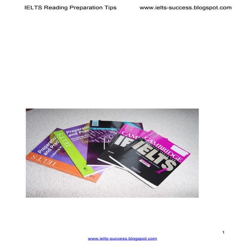IELTS Reading Preparation 