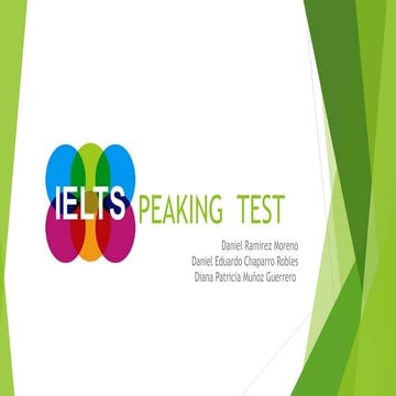 Ielts speaking test
