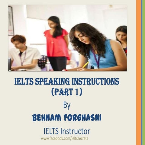 Ielts speaking tips (part 2)