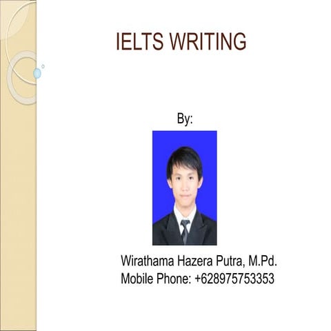 Ielts writing