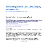 Ielts writing general