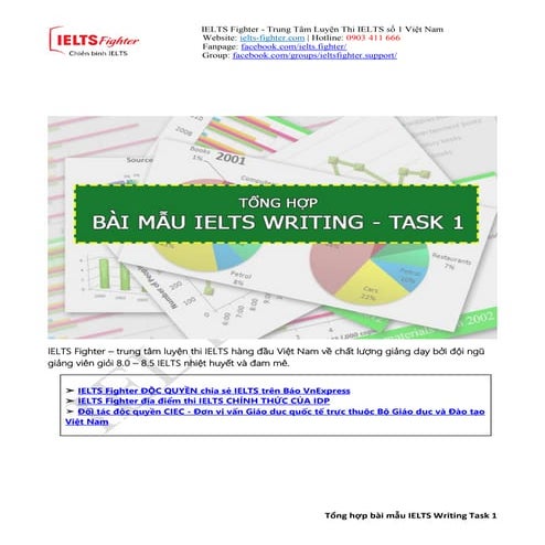 IELTS Writing Task 1 Academic sample answers | DOCX