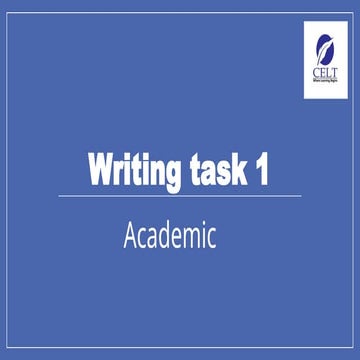 Ielts Writing Task 1 bar charts map process