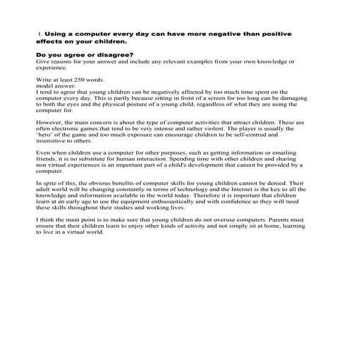 Ielts writing task 2