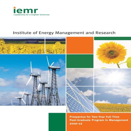 Iemr pgpm 2010 12-prospectus