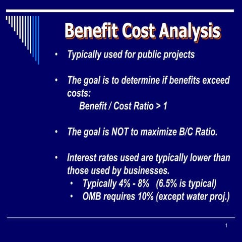 IENG 302 Lecture 11_Benefit cost analysis.ppt