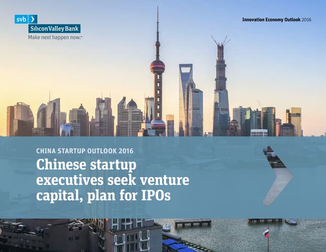 SVB China Startup Outlook 2016
