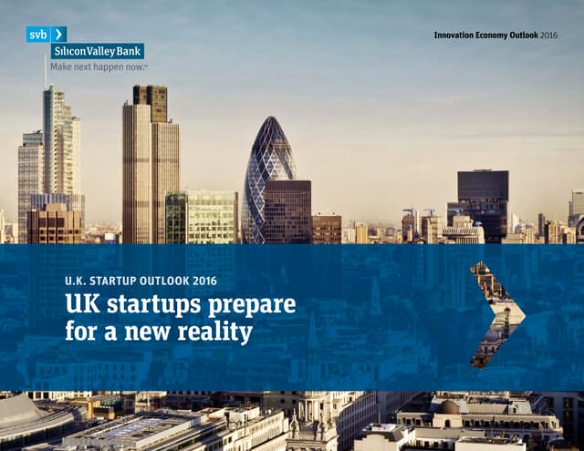 SVB UK Startup Outlook 2016