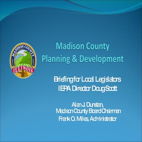 IEPA and Legislators Presentation 11 19 2009