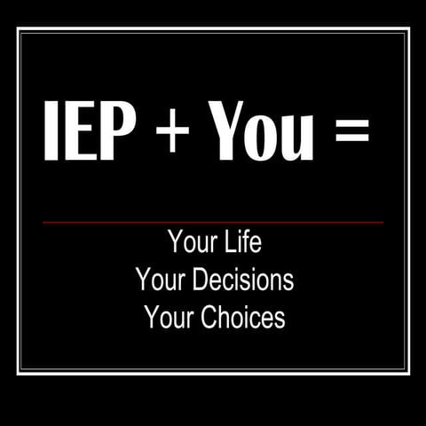 IEP + You =