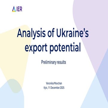 Iron and Steel Production, Cereals, and Oilseed Crops Lead in Export ...