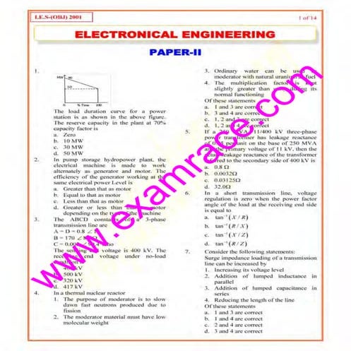 Ies electrical-engineering-paper-2-2001