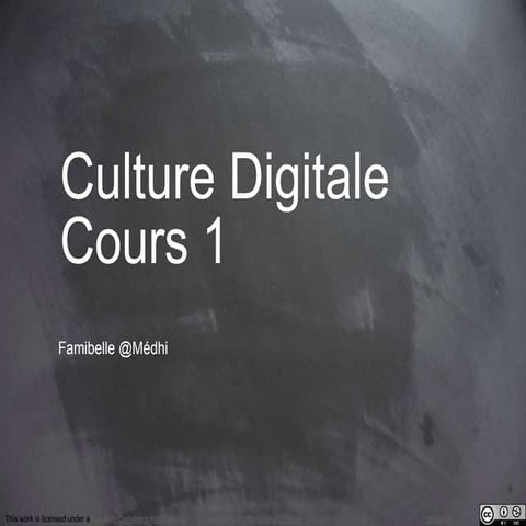 IESA - culture digitale - cours 1