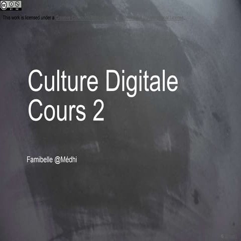 IESA culture digitale - cours 2