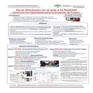 De la Simulación en el aula a la Re...