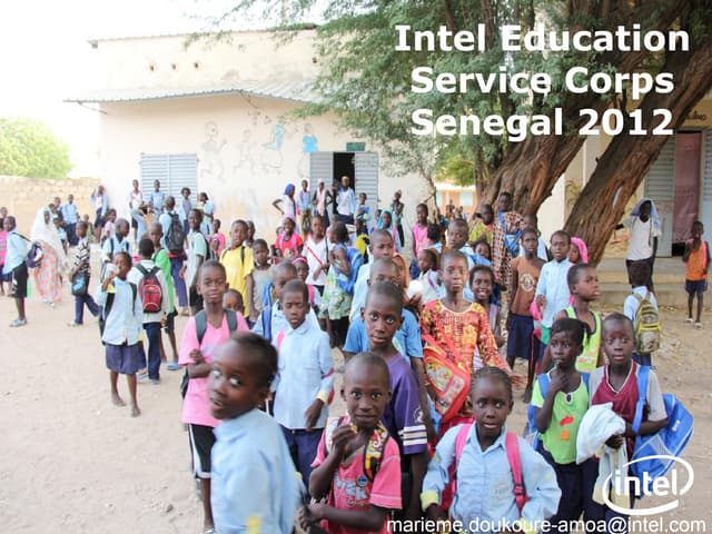 Intel CSR in Senegal 2012 &amp; IES...