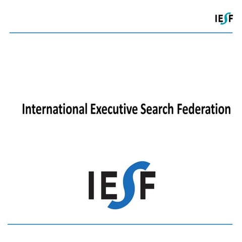 IESF General Presentation