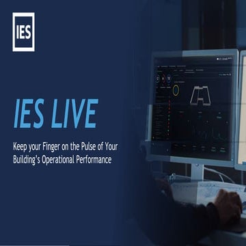 Keep Your Finger on the Pulse of Your Building's Performance with IES Live