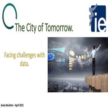 IE application:  smartcities