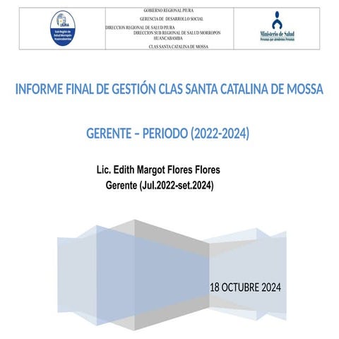 INFORMES FINALES DE GESTION EN SALUD 2024