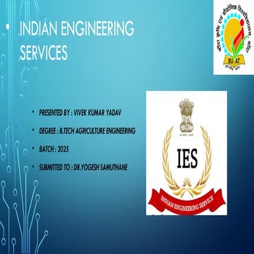 Comprehensive Overview of Indian Engineering Services (IES) Career Path ...