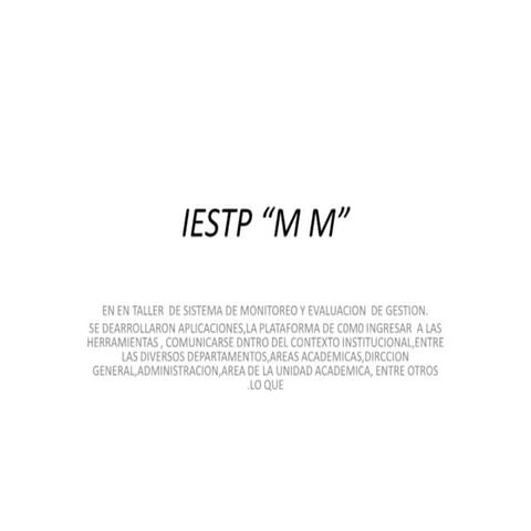  Iestp pl´plataforma