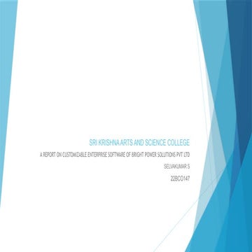 Report ppt on Iet report ppt on industrial exposure training