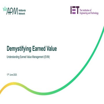 IET_APM_Midlands Network_Demystifying Earned - Value_B Sarani Edit.pdf