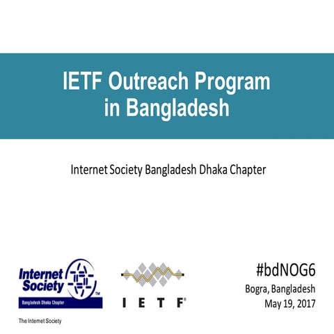 IETF Outreach in Bangladesh