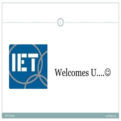 Iet trichy.profile