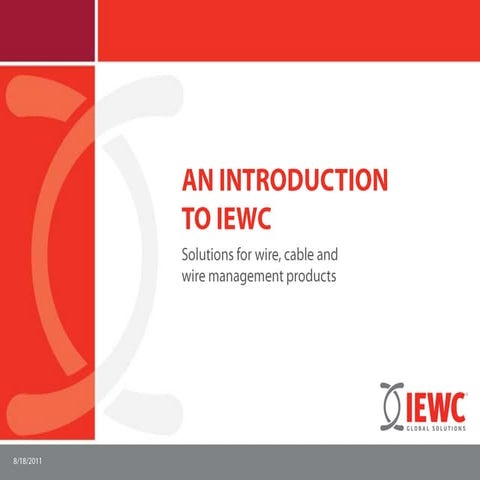 Iewc introduction (powerpoint 2010) | PPTX
